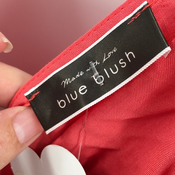 NWT Blue Blush Pink Bodycon Mini Dress M - Picture 4 of 6